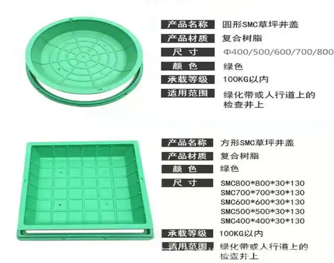 玛纳斯树脂复合种植井盖展示